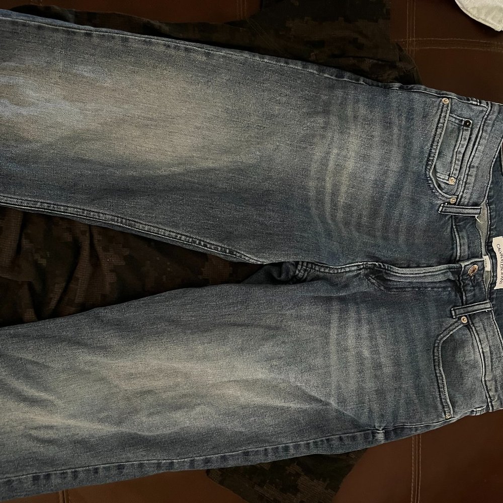 Calvin Klein Jeans Washed Denim Size W32XL32 Relaxed Jeans